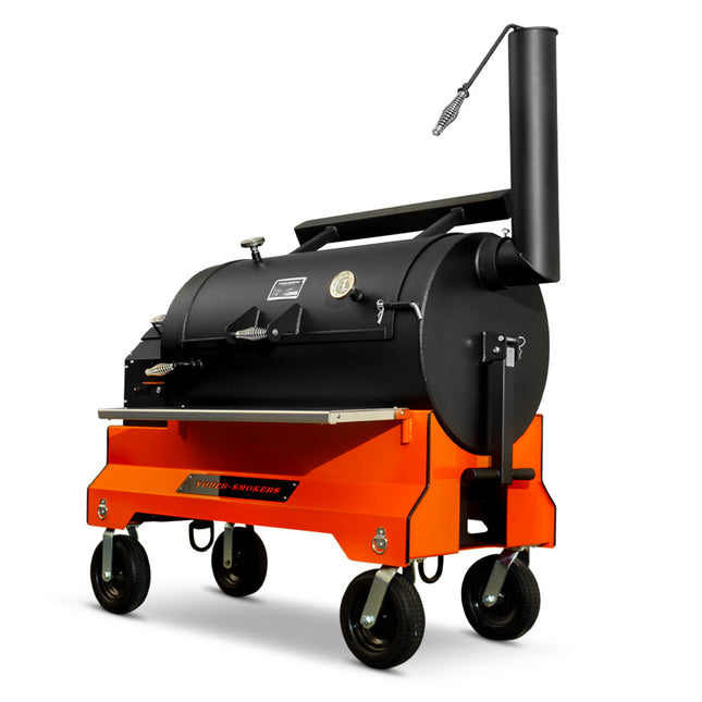 YODER SMOKERS YS1500S COMPETITION PELLET GRILL AND CART